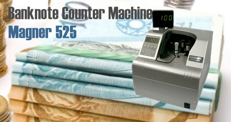 The Magner VC 525 Mini is ideal for fast and accurate counting of new or used banknotes and also hundreds verification with high accuracy.